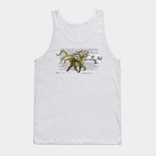 Dragon Fetch! with text Tank Top